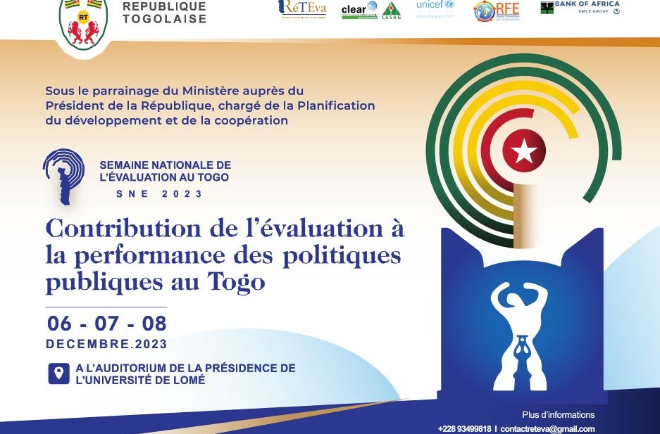 SEMAINE NATIONALE DE L’EVALUATION AU TOGO – SNE 2023